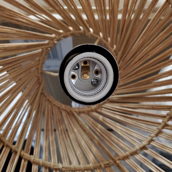 Opalhouse Rattan Pendant Lamp Light Fixture - Picture 2 of 12